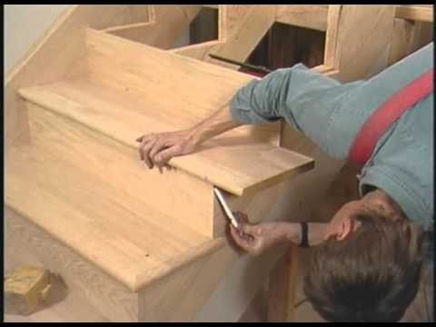 Как обшить бетонную лестницу деревом своими руками - быстро и легко