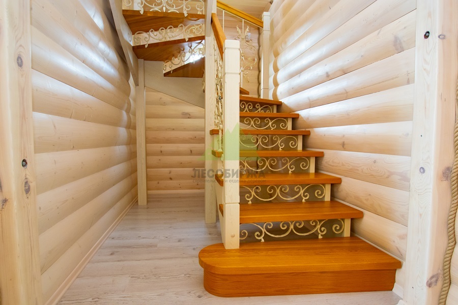 Краска для деревянной лестницы внутри дома - методы