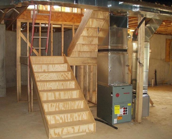 Лестницы в подвал гаража