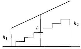 Перила лестницы дачного дома для надежности укреплены - подробно