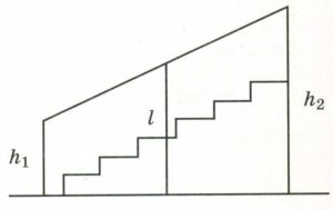 Перила лестницы дачного дома для надежности укреплены - подробно